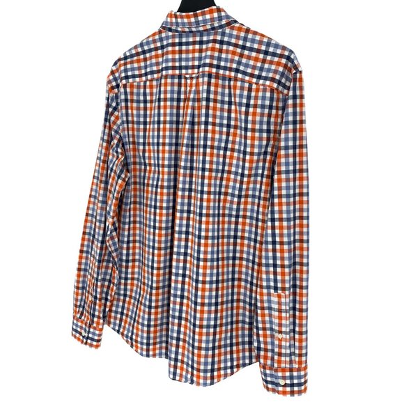 JACK SPADE NEW YORK Palmer Gingham Dobby Button Down Long Sleeve Shirt Size XL - Picture 14 of 16